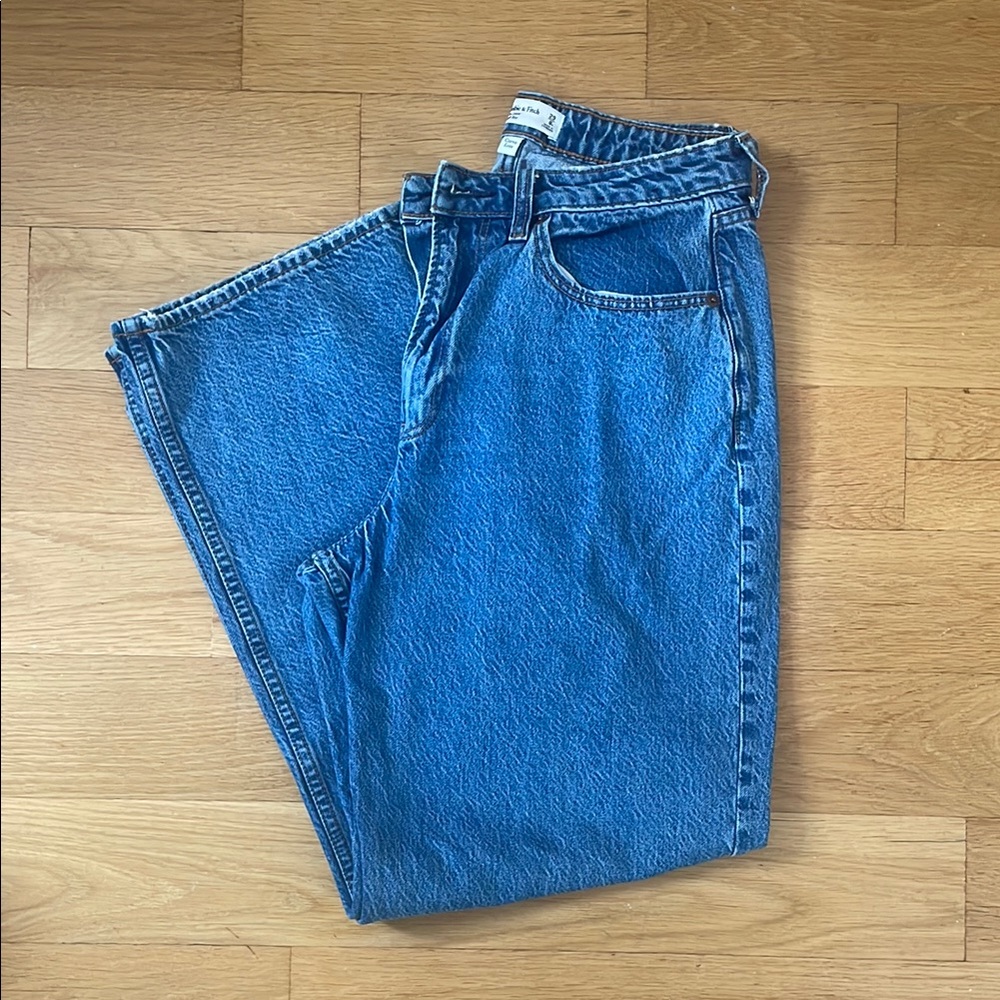 Abercrombie & Fitch Curve Love The Loose High Rise Size 8R